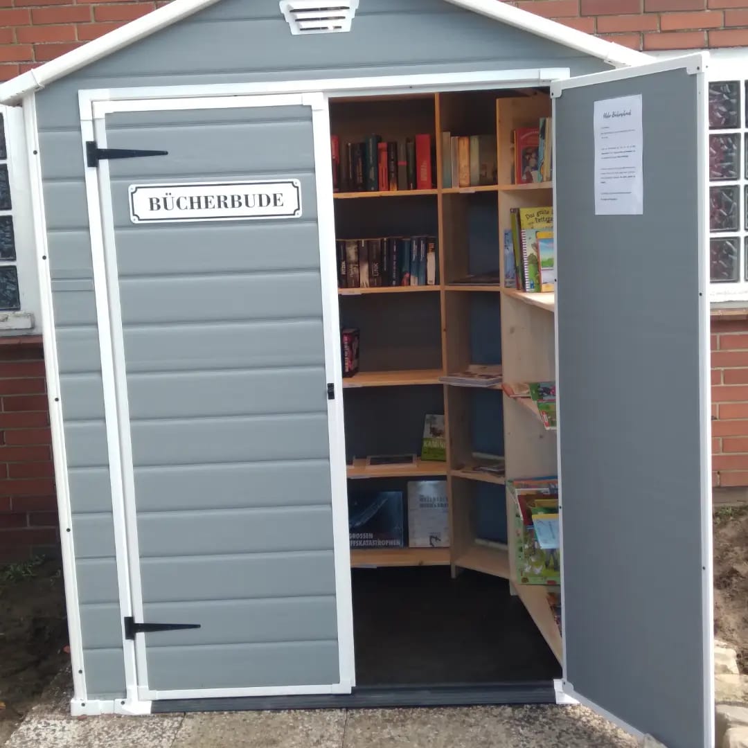 Bücherbude im "Dree Eck"